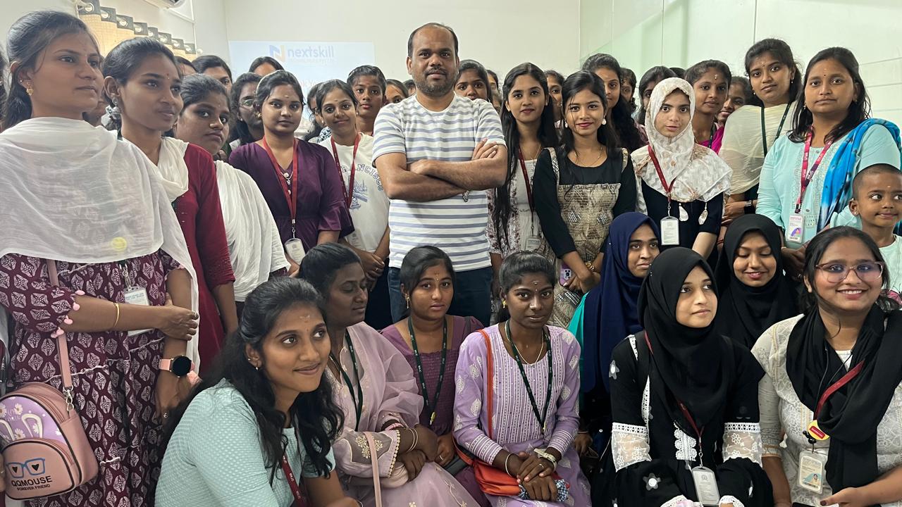 Industrial Visit — Marudhar Kesari Jain College for Women, Vaniyambadi.